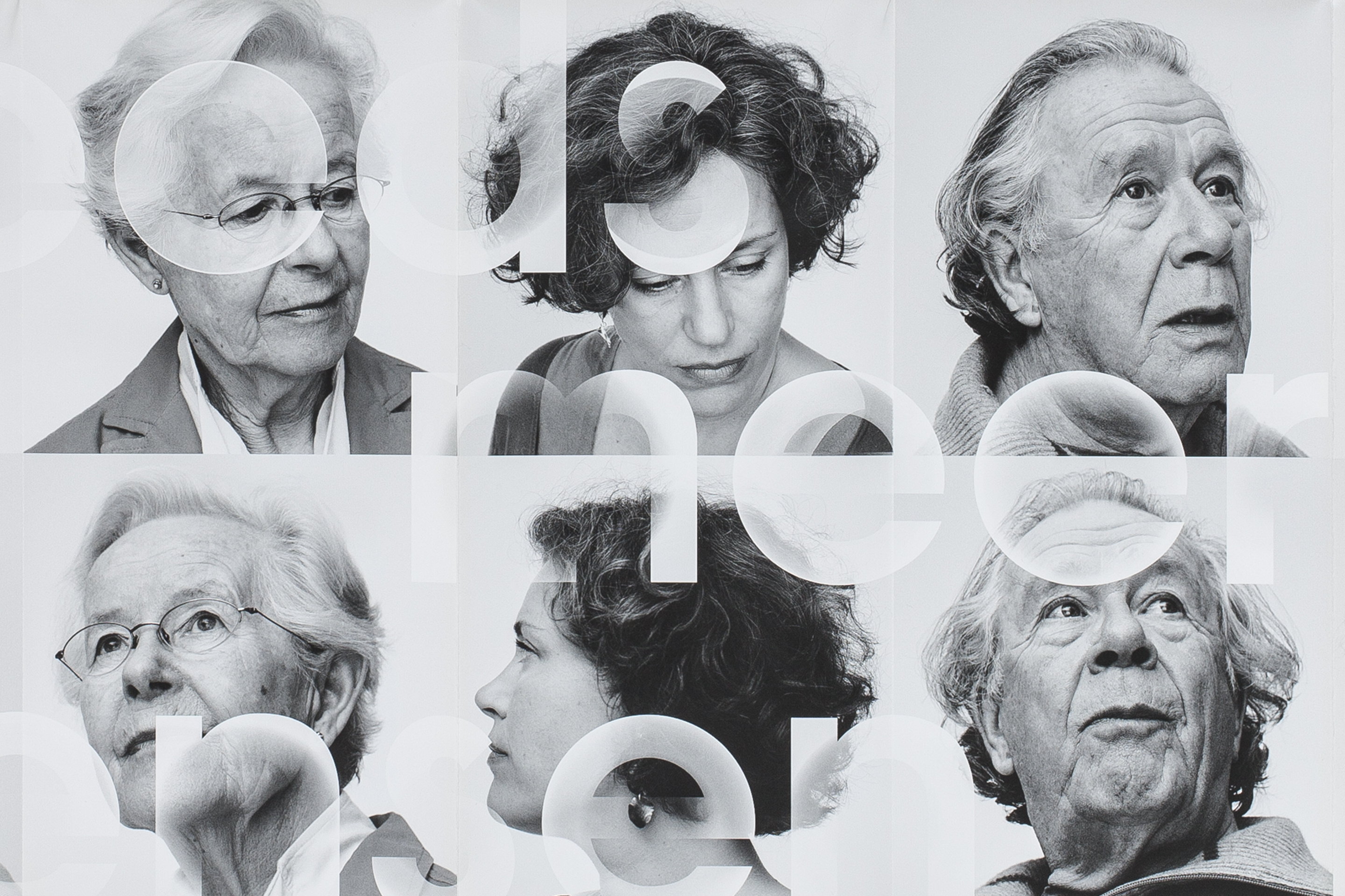 studio dumbar Alzheimer Nederland Brand identity photography and fading typography