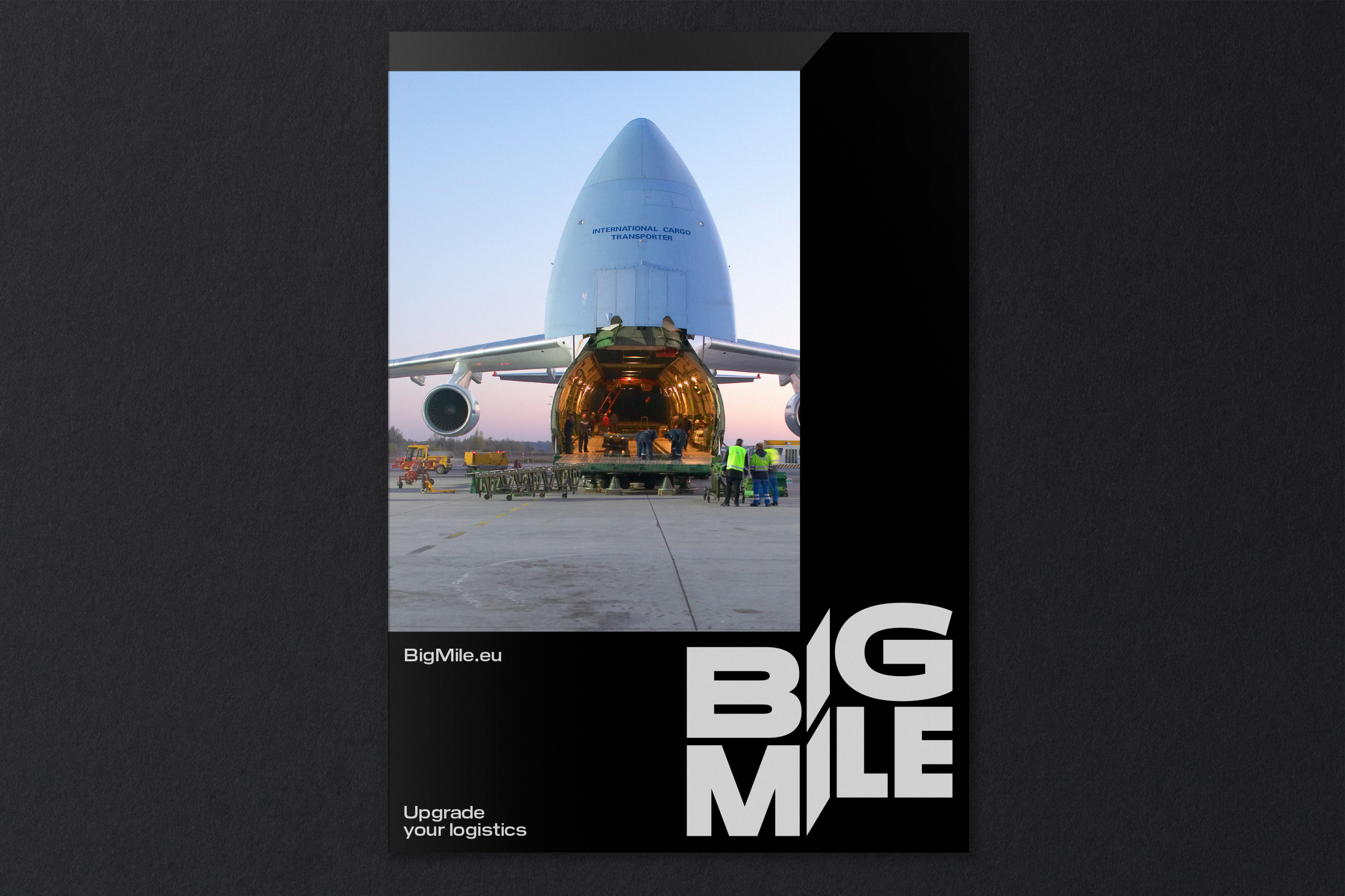 Big Mile Rocket Poster