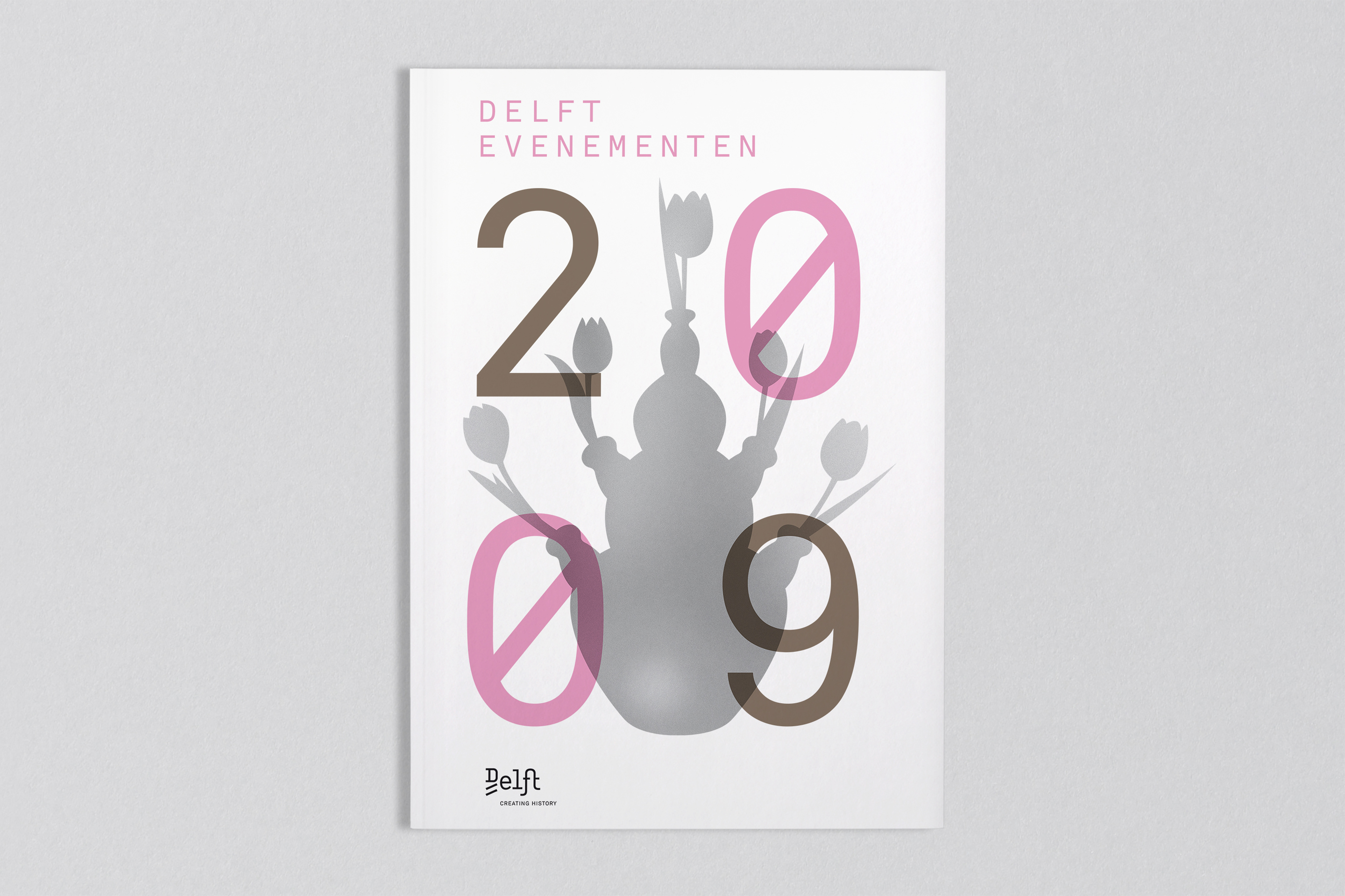 studio dumbar design visual brand identity Delft City Marketing poster design