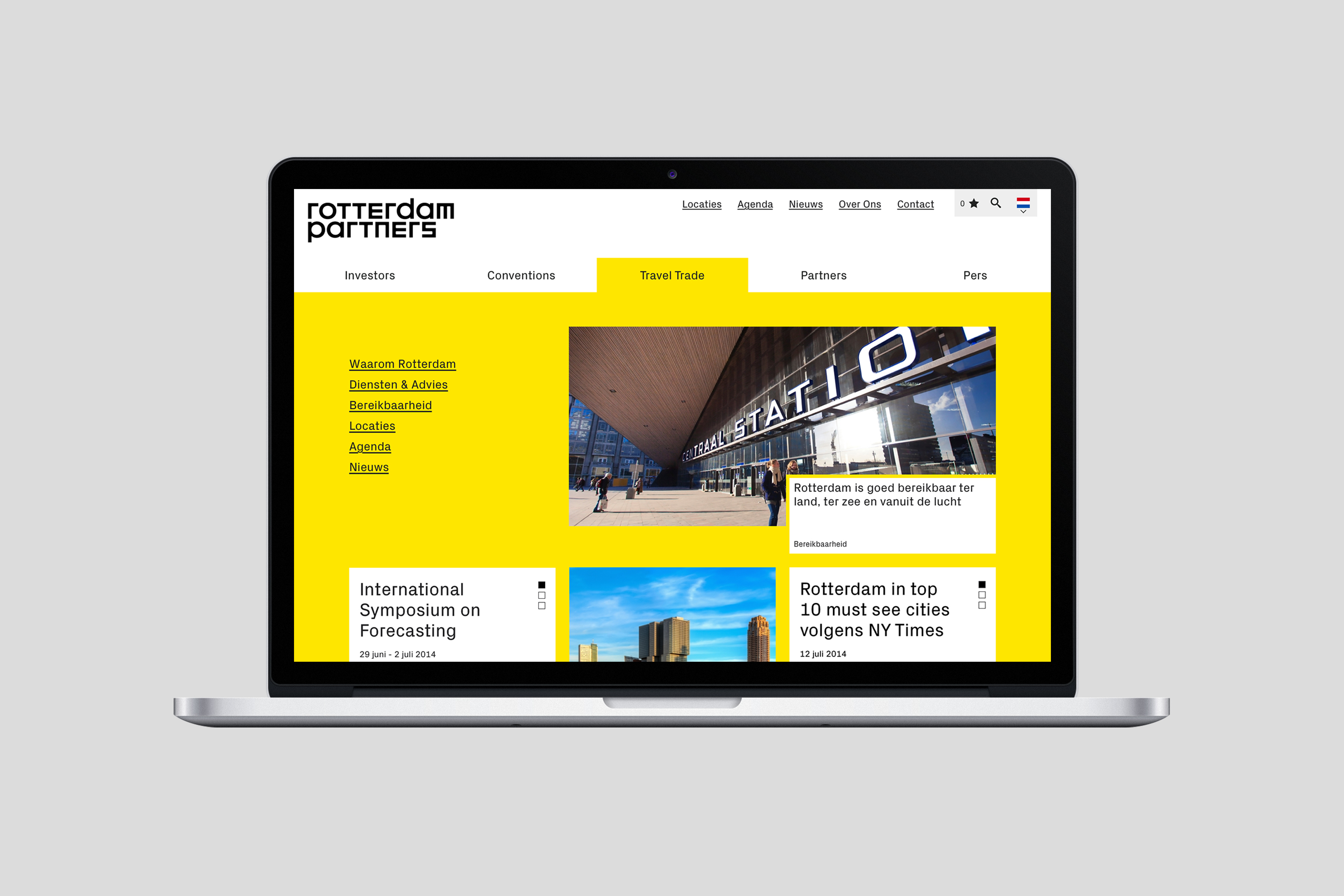 Rotterdam Partners Studio Dumbar Website 1